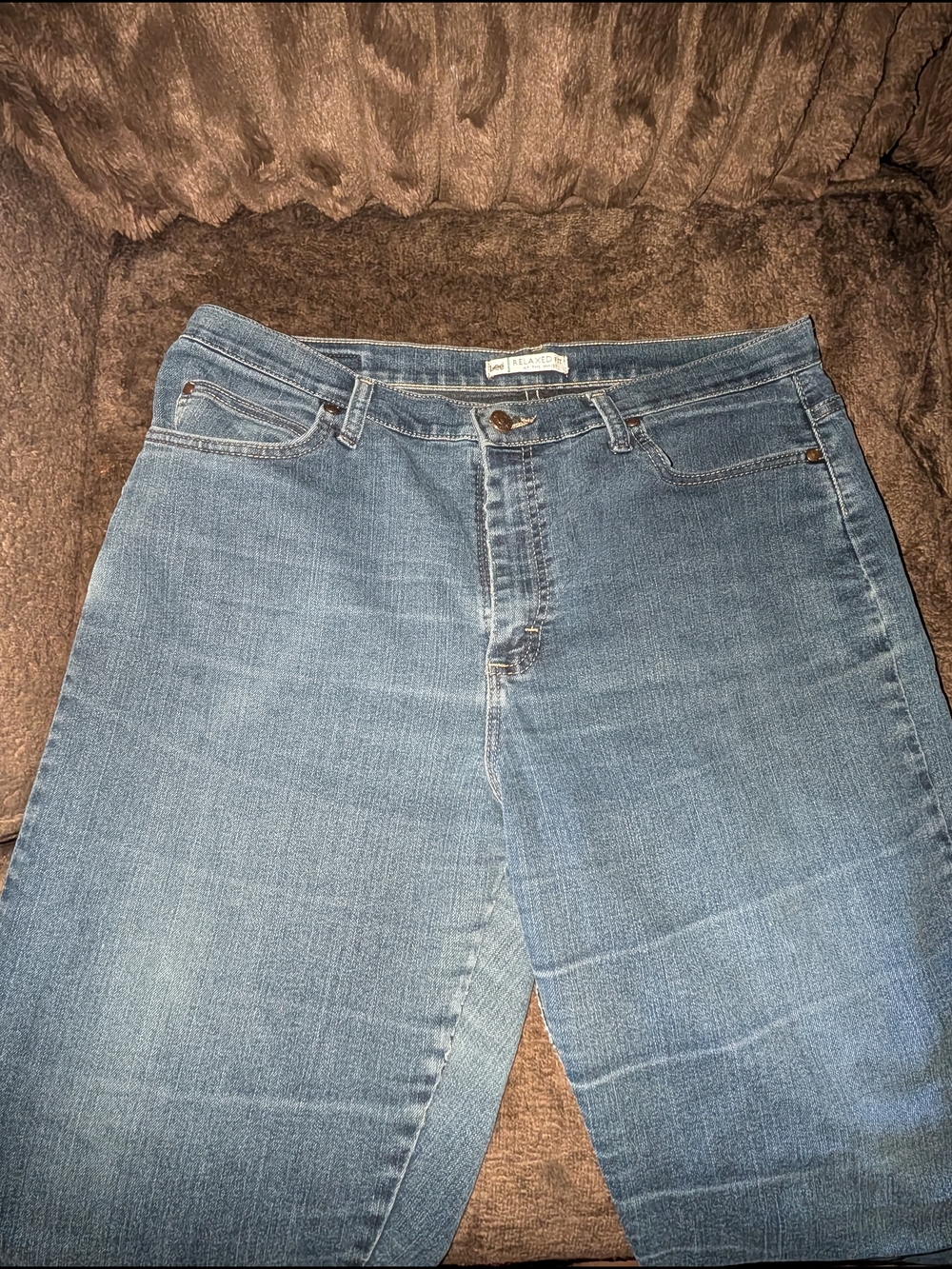 Lee Women’s Flare Jeans in Medium Blue